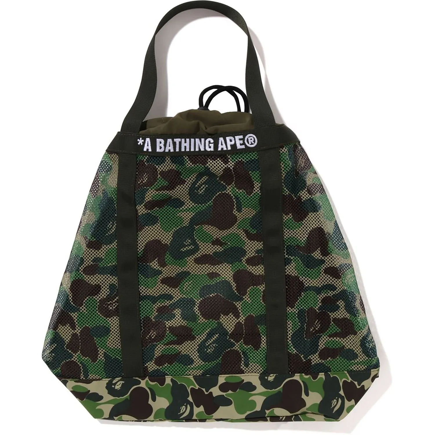 ABC CAMO MESH TOTE BAG