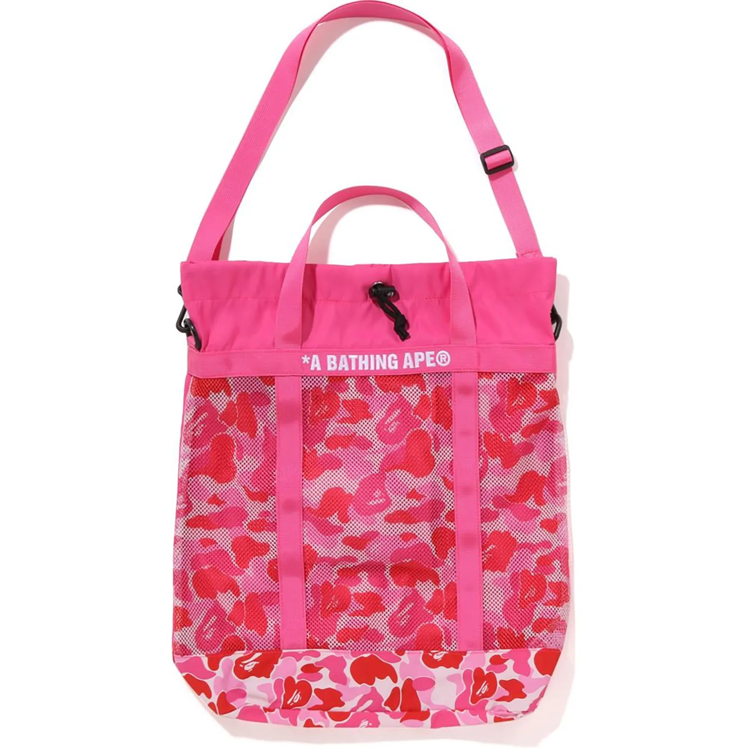 ABC CAMO MESH TOTE BAG