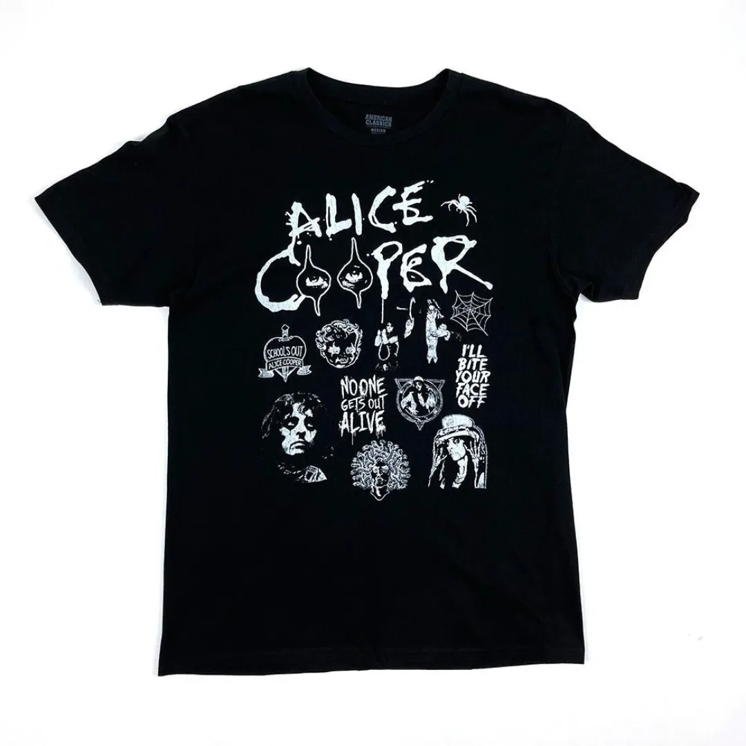 ALICE COOPER 'COLLAGE' T-SHIRT