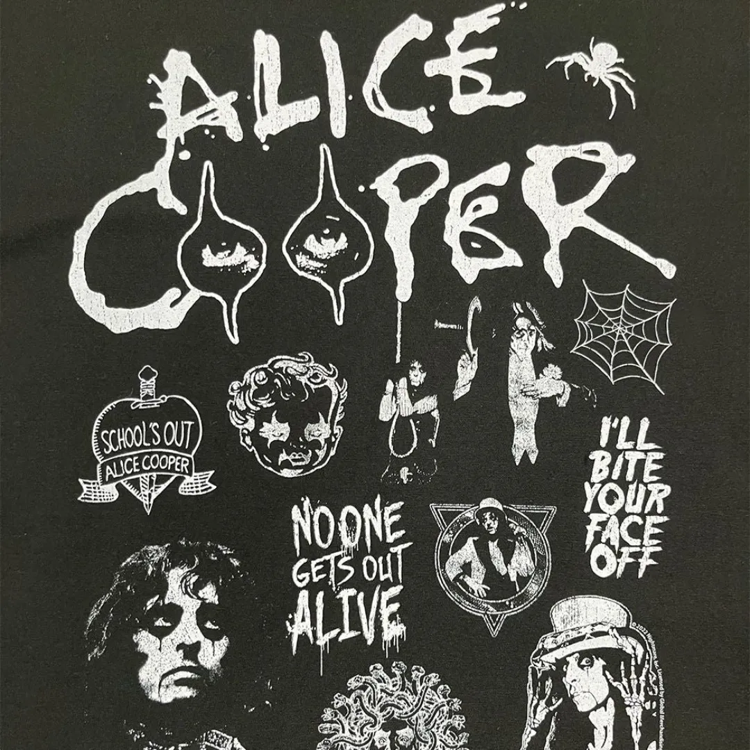 ALICE COOPER 'COLLAGE' T-SHIRT