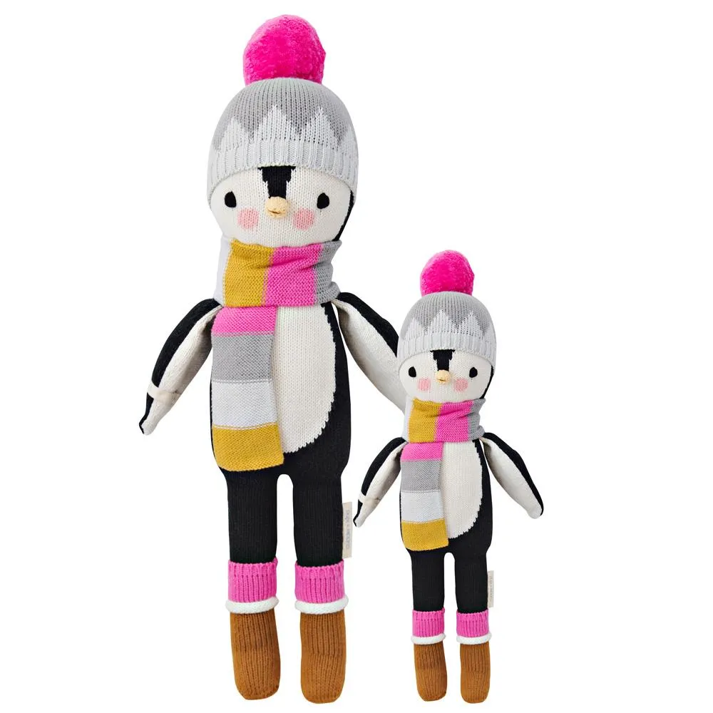 Aspen Penguin Knit Doll by Cuddle & Kind