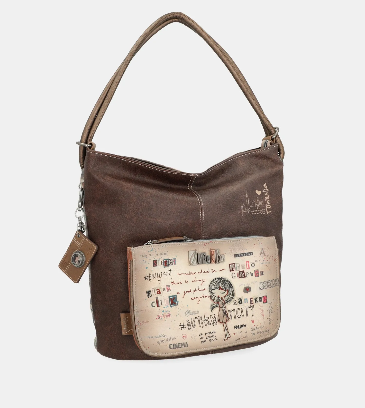 Authenticity hobo bag-backpack