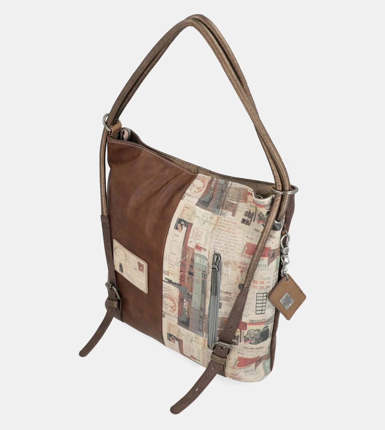 Authenticity hobo bag-backpack