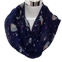 Beach Scarf From India poncho Sexy Loose Scarves Casual Shawls Women Cute Bird Printed Scarfs Soft Wraps