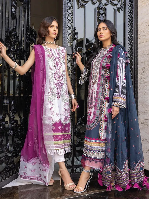 Belle ame by Humdum Embroidered Lawn Unstitched 3Pc Suit D-06