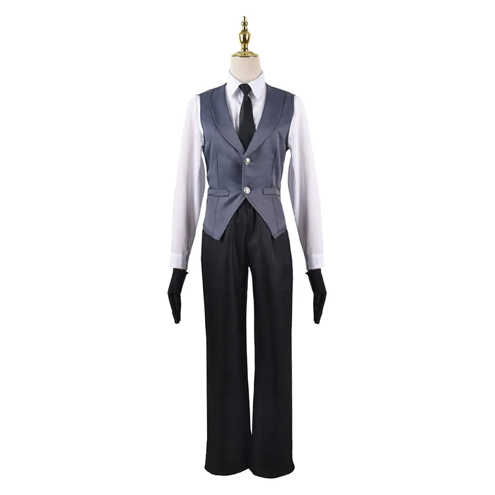 Black Butler - Sebas Cosplay Costume Outfits Halloween Carnival Suit