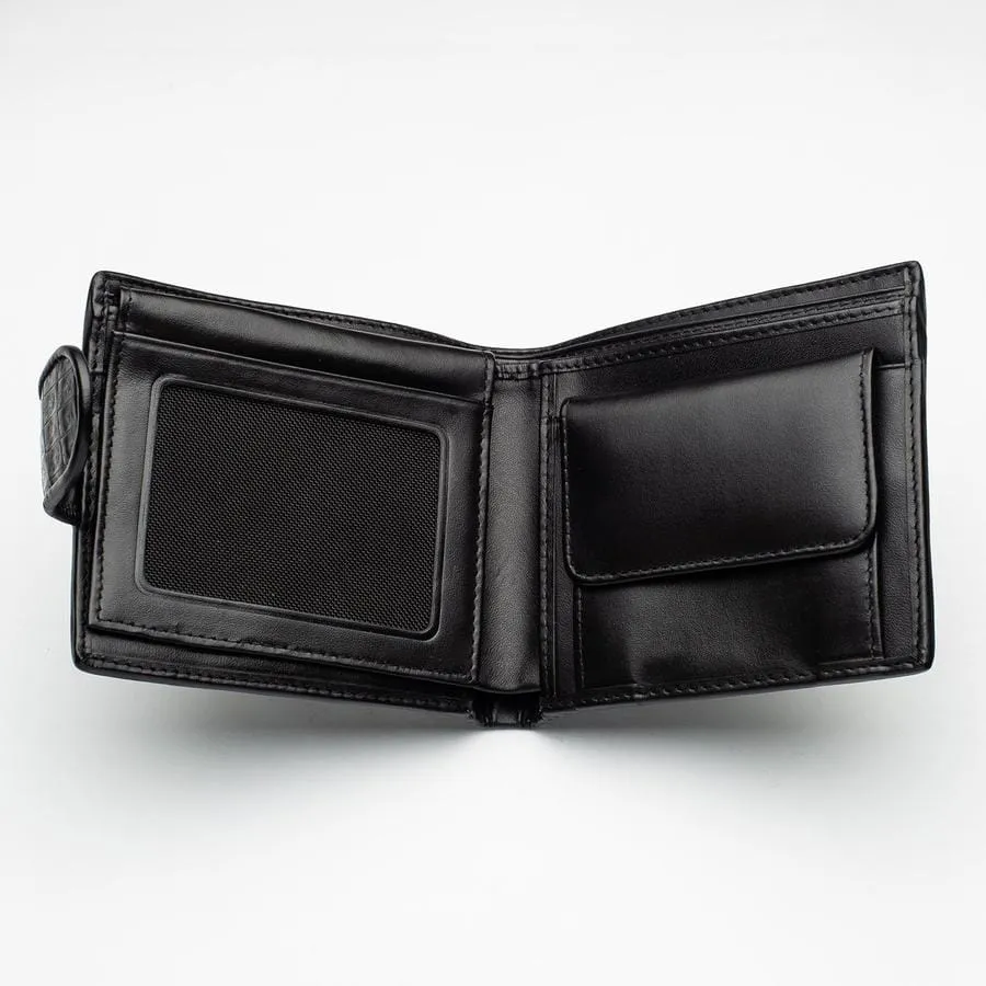 Black Crocodile Tail Skin Wallets