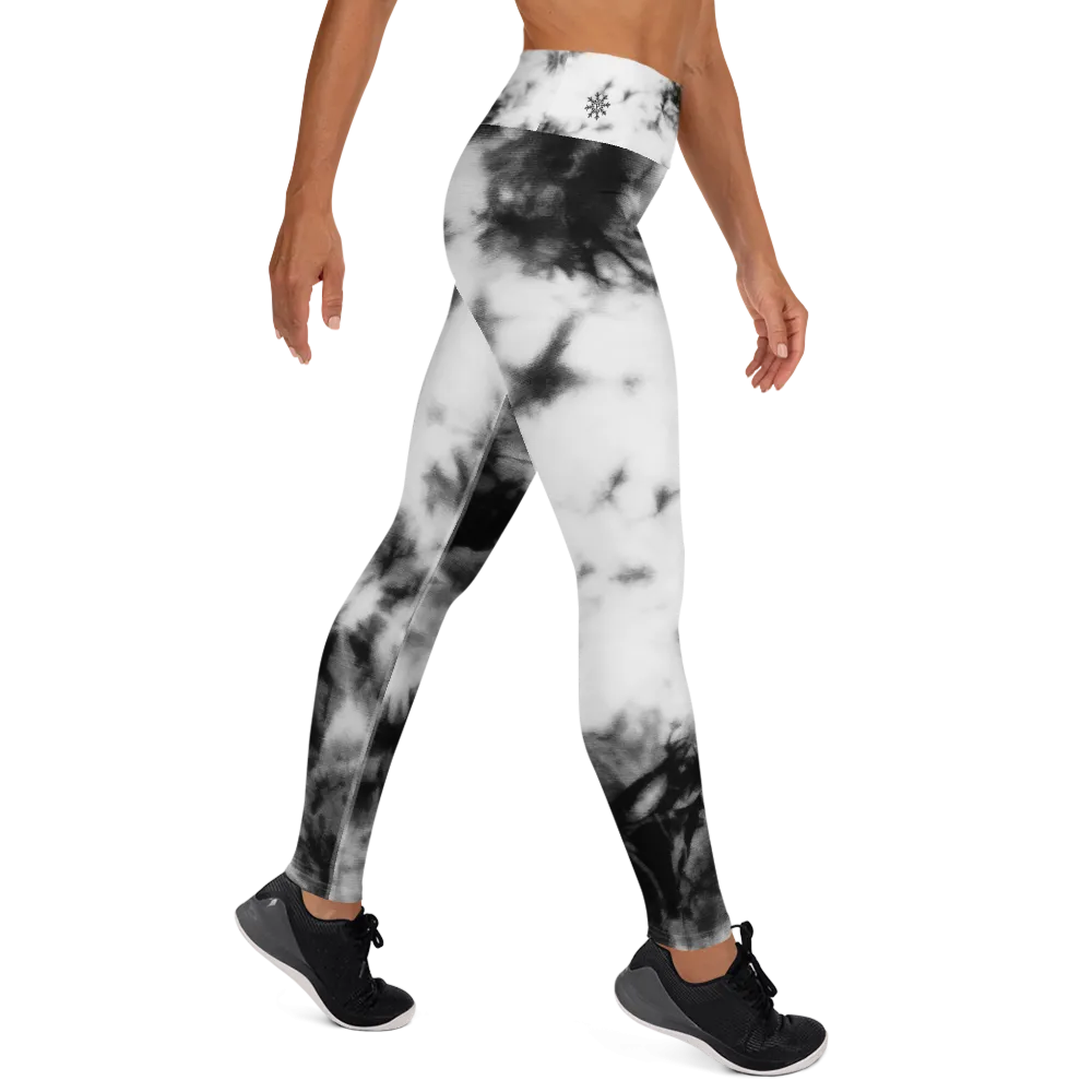 Black Tie Dye Leggings