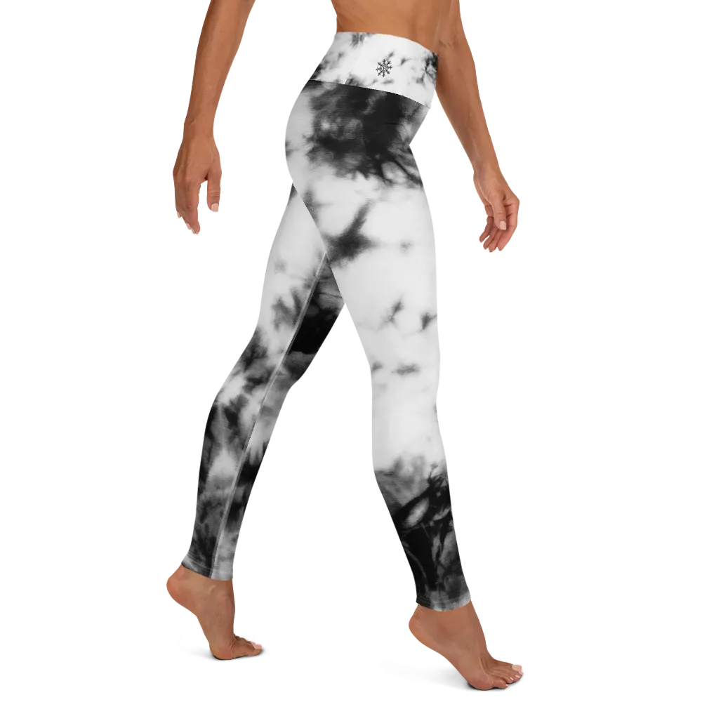 Black Tie Dye Leggings