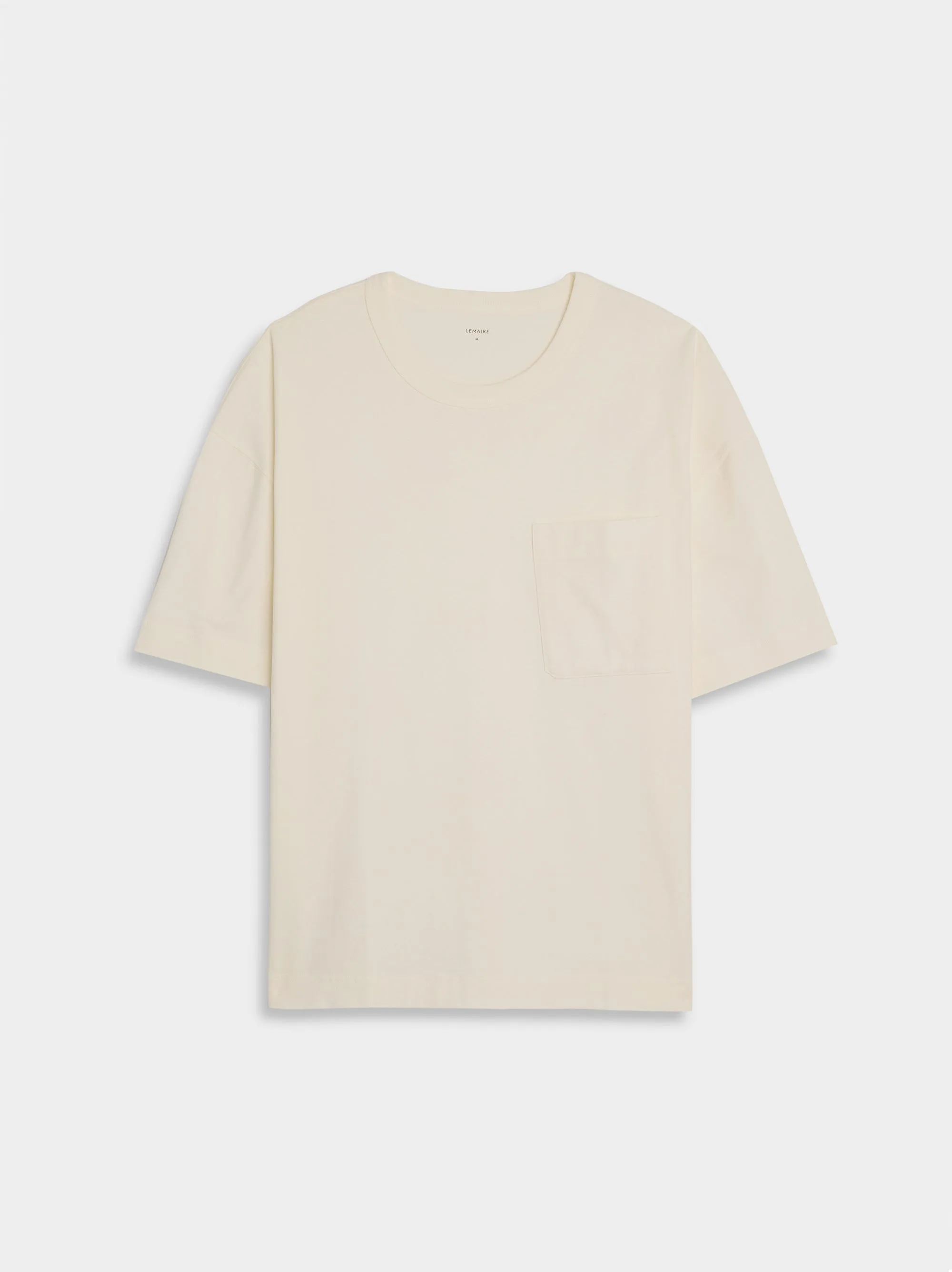 Boxy T-Shirt, Chalk