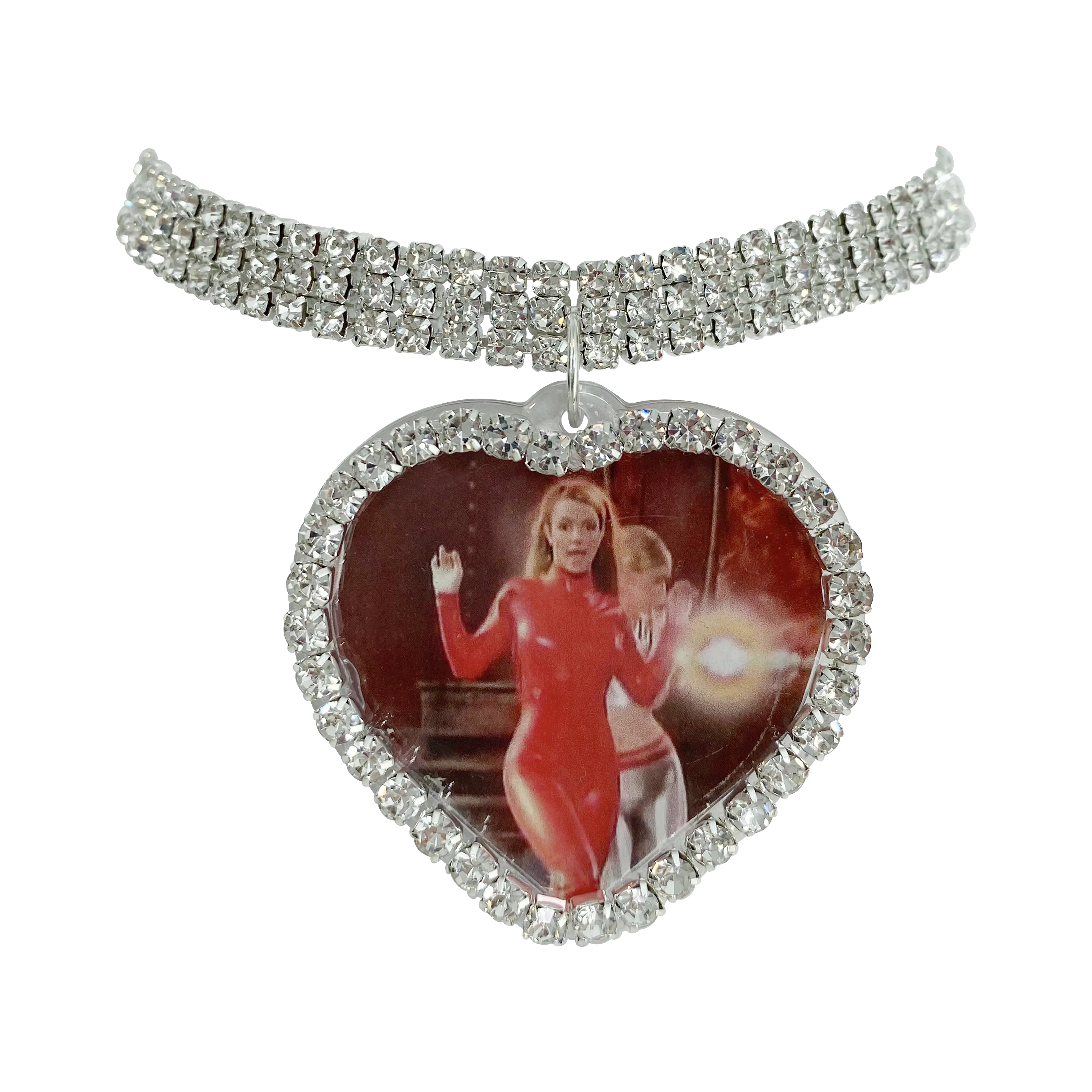 Britney Bedazzled Vintage Remix Necklace