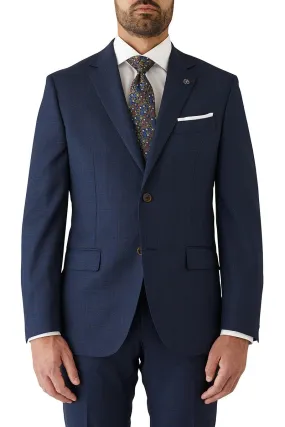 Cambridge - Morse/Interceptor Suit - Navy Wide Check