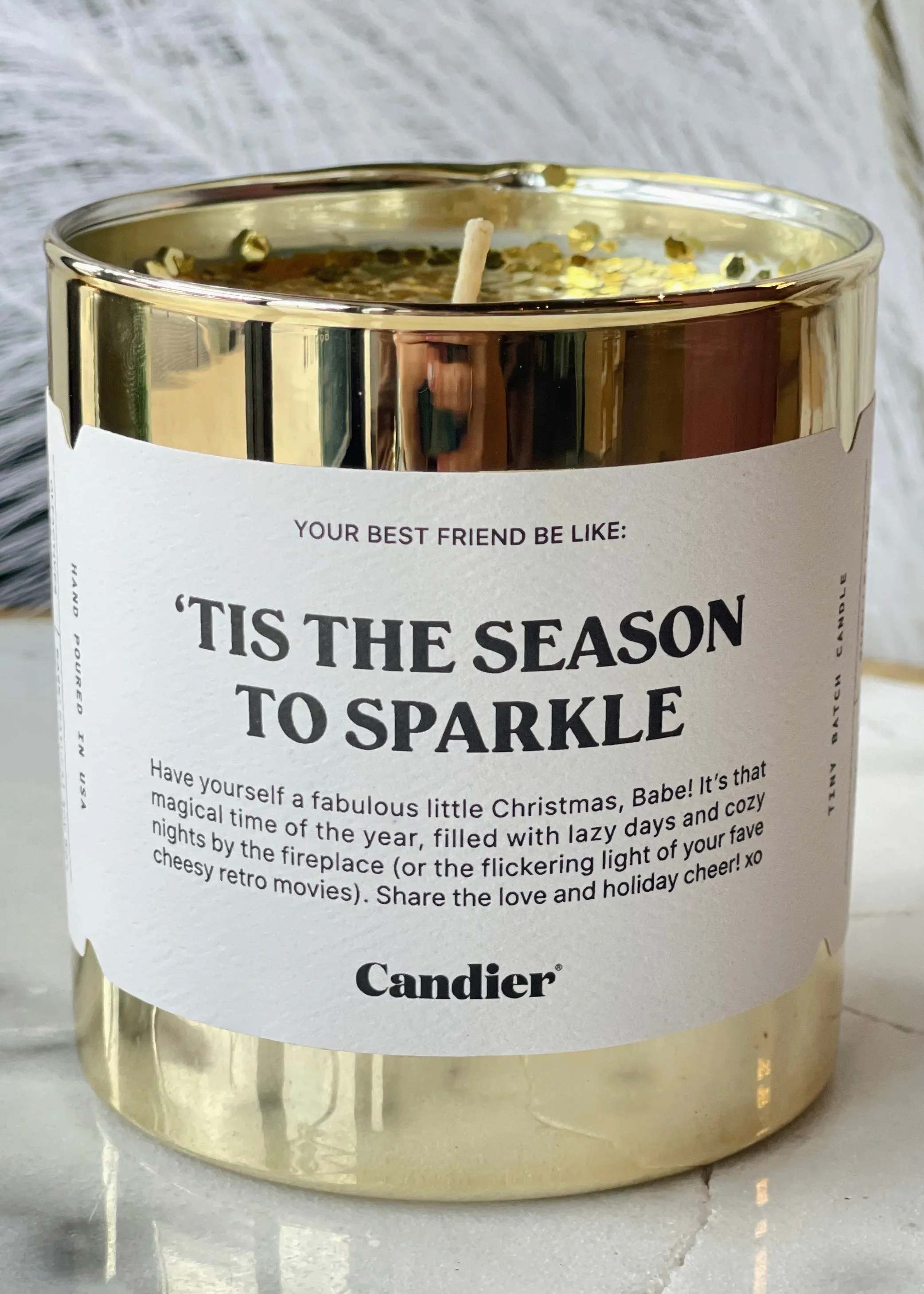 Candier Christmas Candle |Sparkle Season