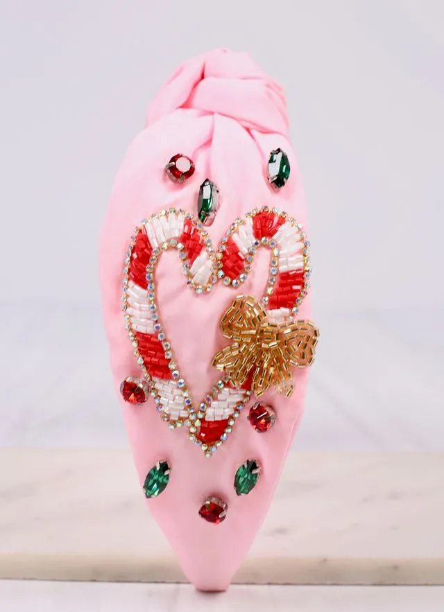 Candy Cane Dreams Headband PINK