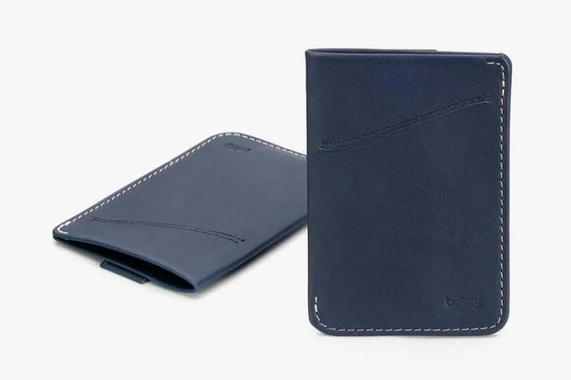 CARD SLEEVE WALLET - BLUE STEEL