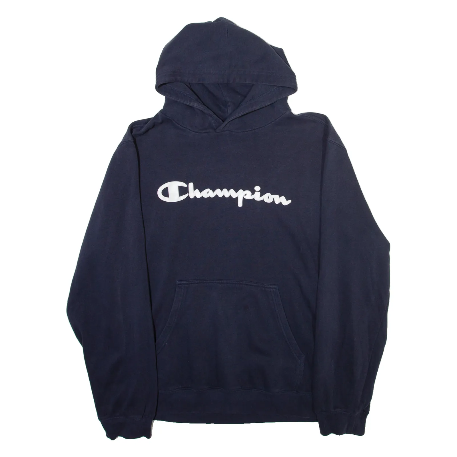 CHAMPION Mens Blue Hoodie XL