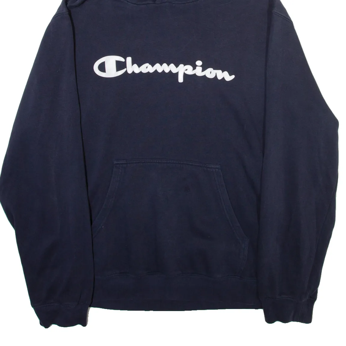 CHAMPION Mens Blue Hoodie XL