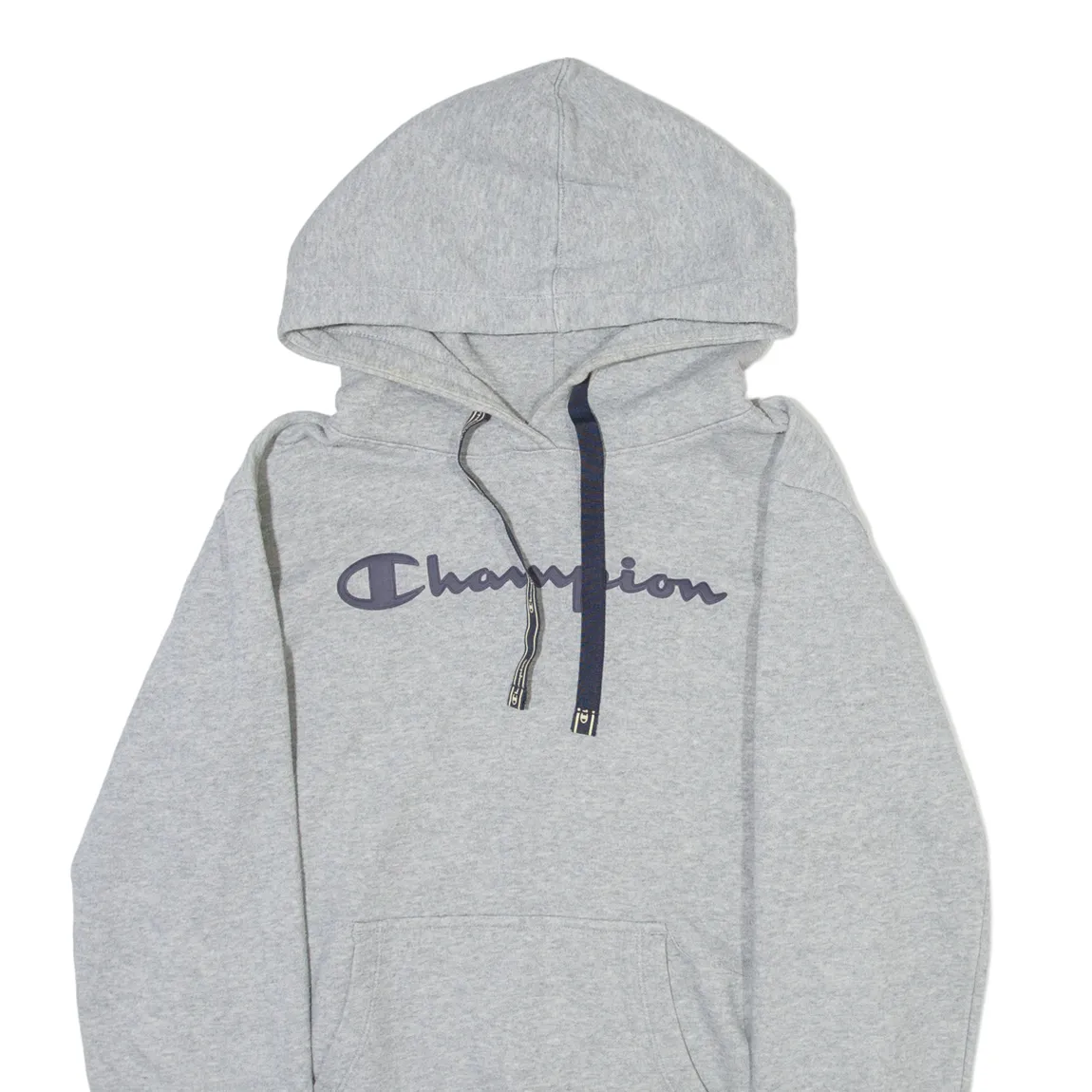 CHAMPION Mens Grey Hoodie L