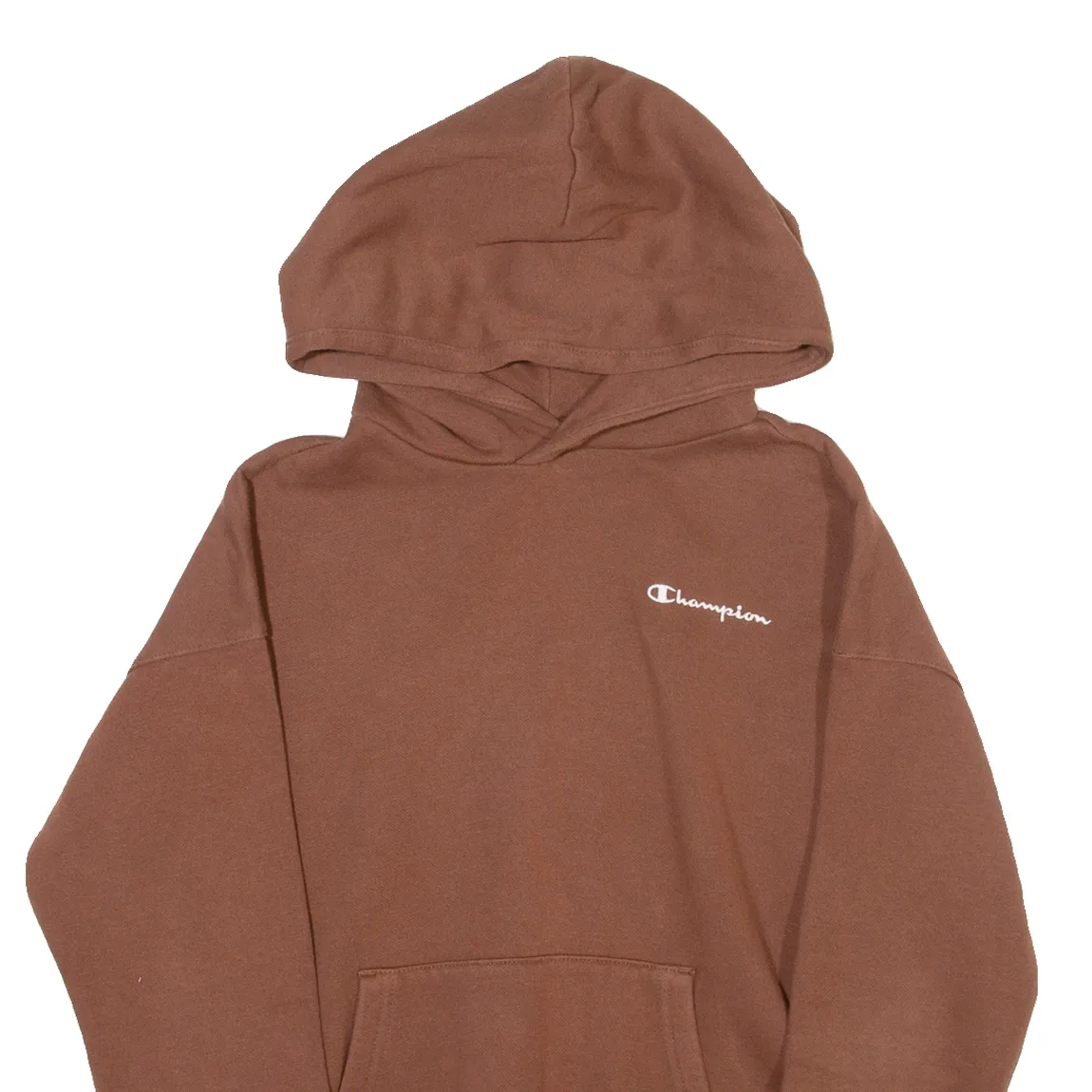 CHAMPION Womens Brown Hoodie M