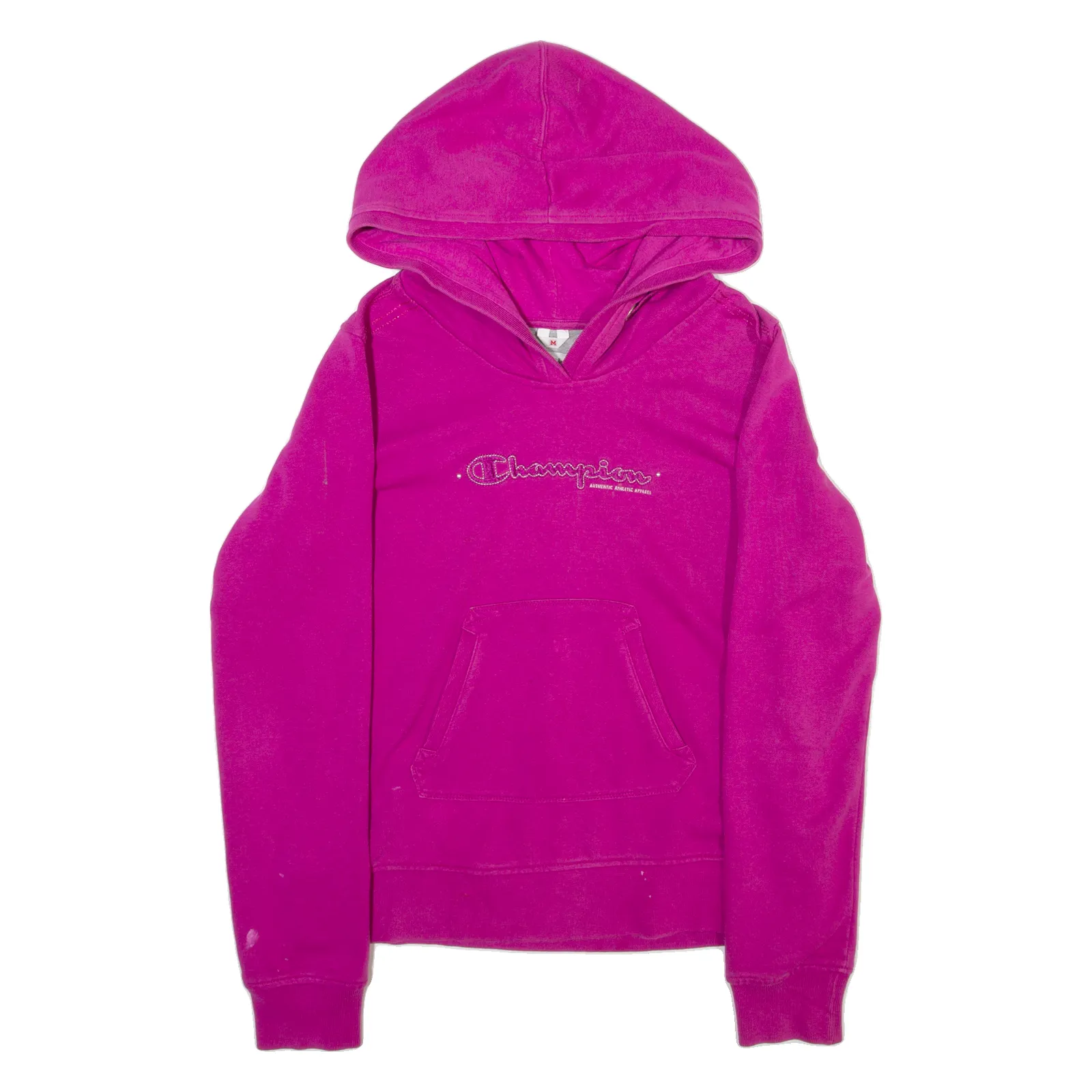 CHAMPION Womens Pink Hoodie M