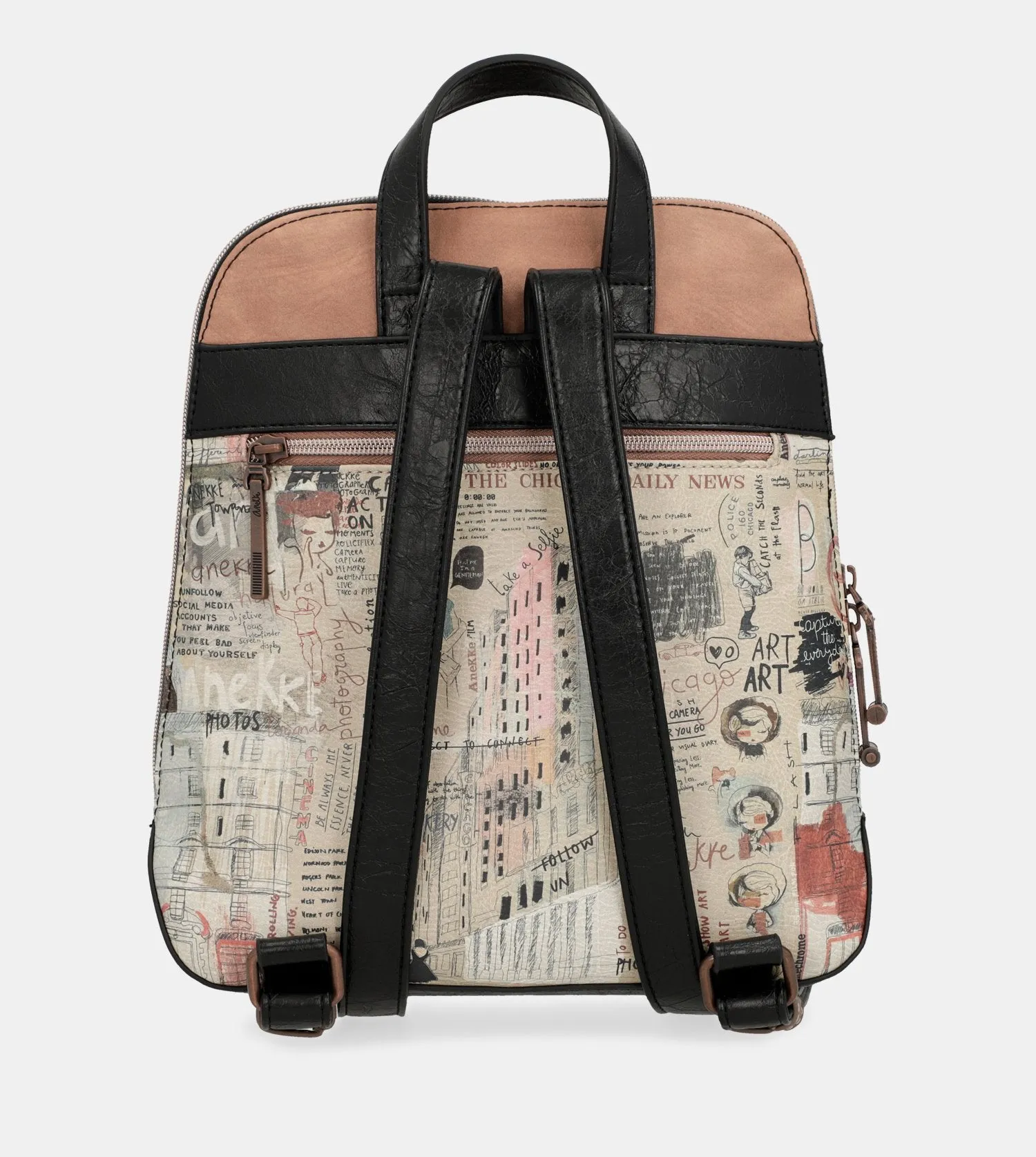 City Moments backpack with a front pocket