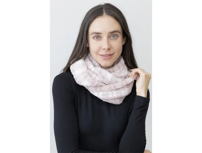 Clovered Accessories Cozy Plaid Infinity Scarf