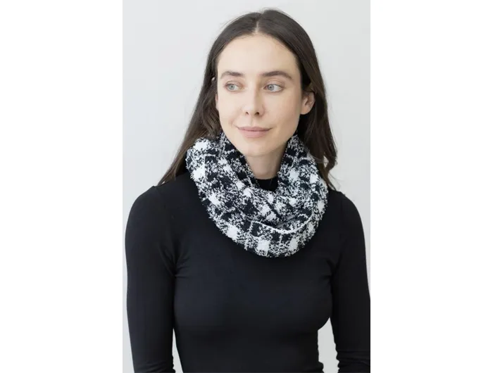 Clovered Accessories Cozy Plaid Infinity Scarf