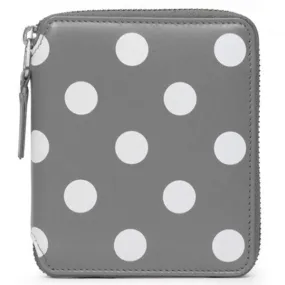 Comme des Garcons SA2100PD Polka Dots Wallet - Grey