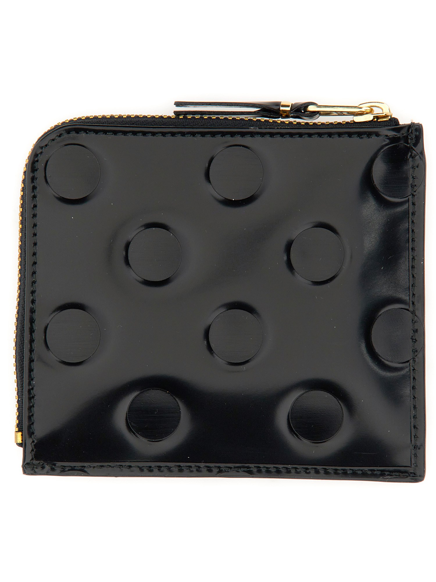 COMME DES GARCONS WALLET    LEATHER WALLET WITH ZIPPER