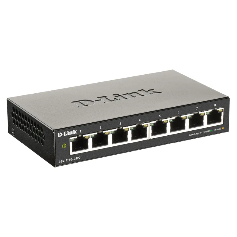 D-Link 8-Port Gigabit Smart Managed Switch