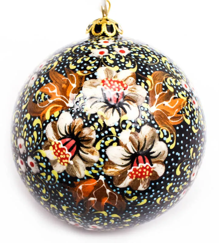 Daffodil Delight Large Bulb Ceramic Ornament