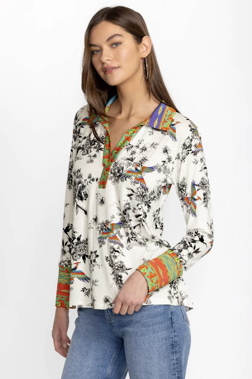 Dreamer Garden Split Henley