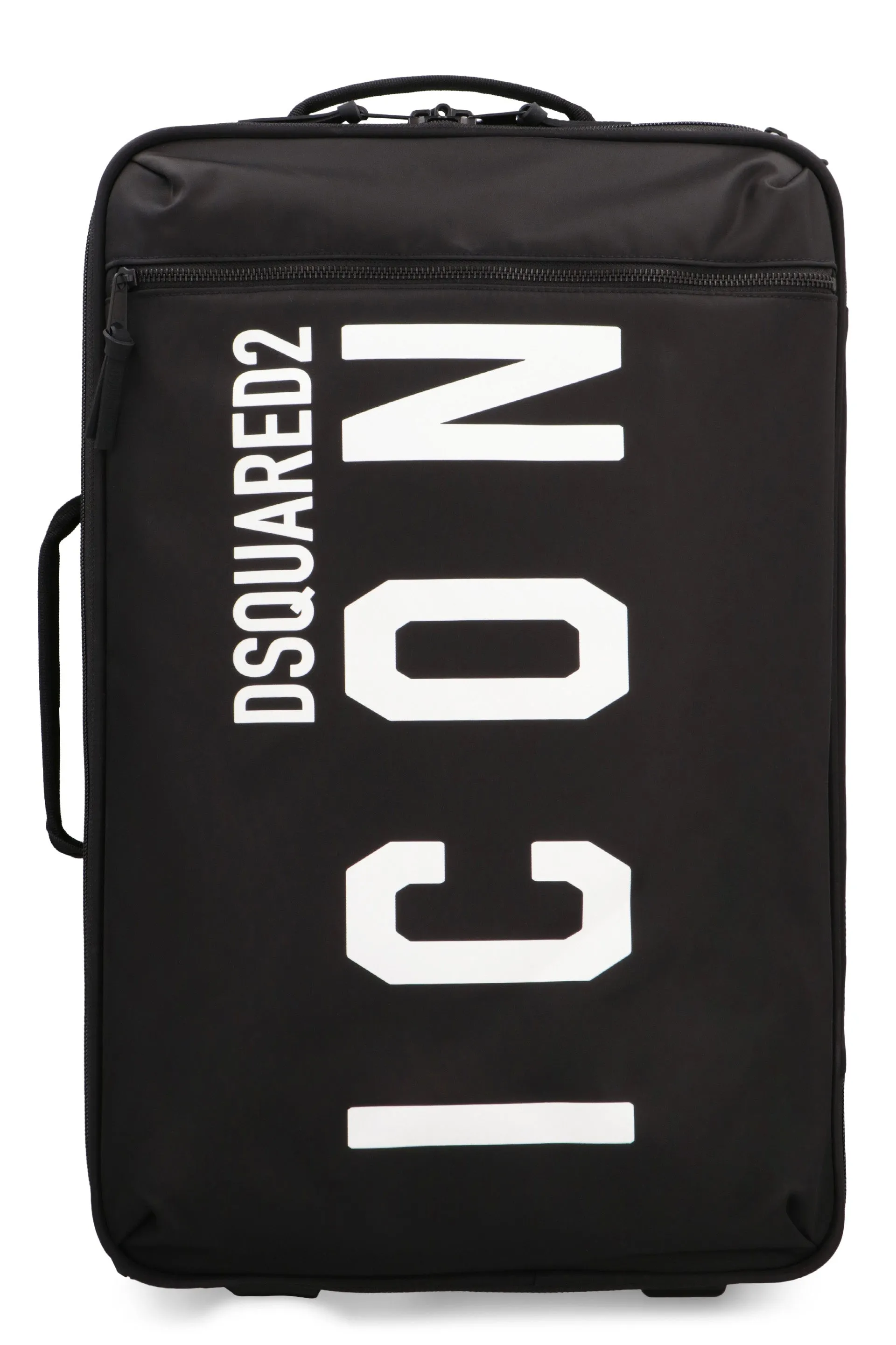 Dsquared2 Logo Printed Zip-Up Suitcase