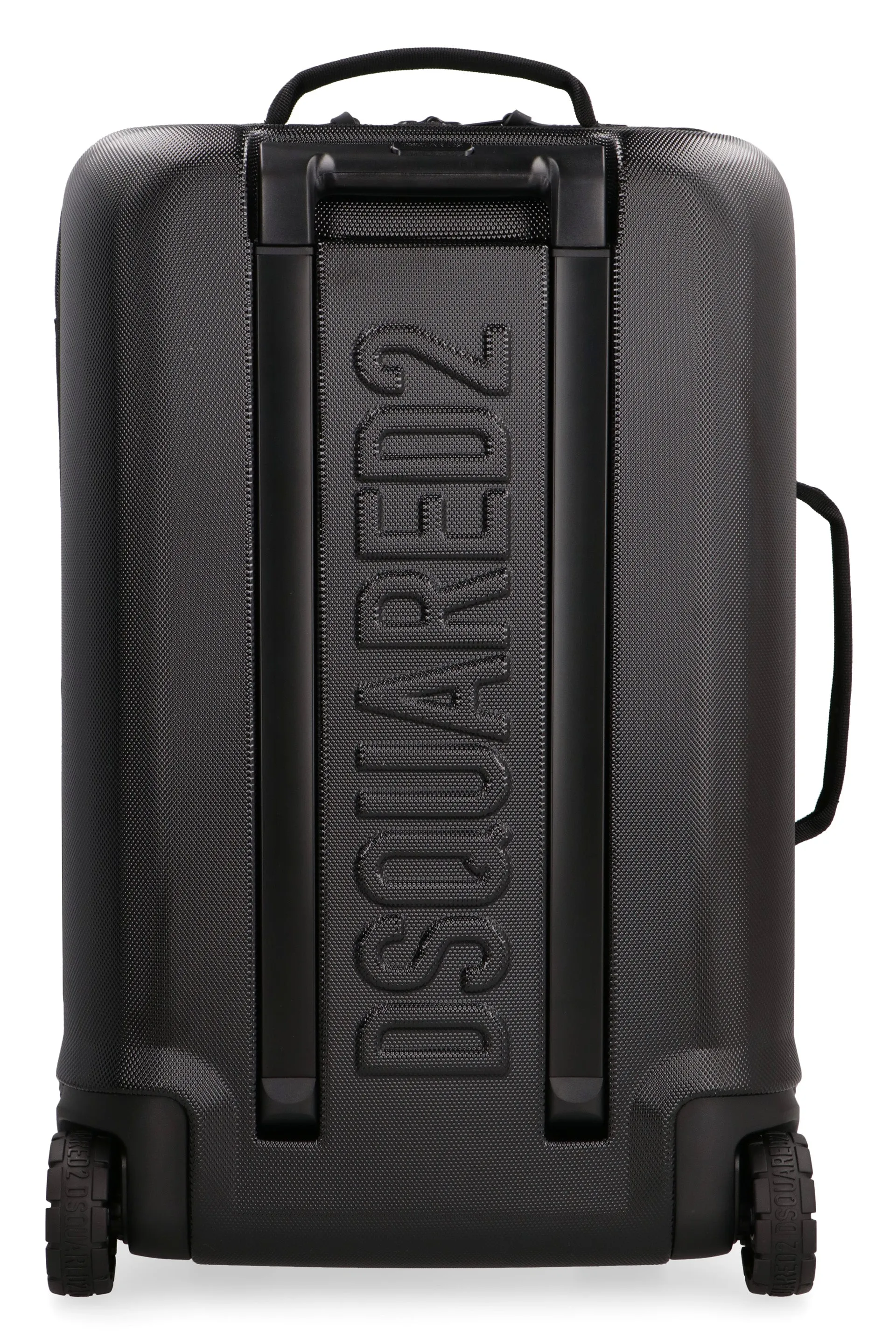 Dsquared2 Logo Printed Zip-Up Suitcase