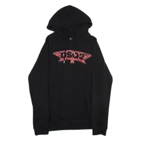 DSQUARED2 Mens Black Hoodie 2XL