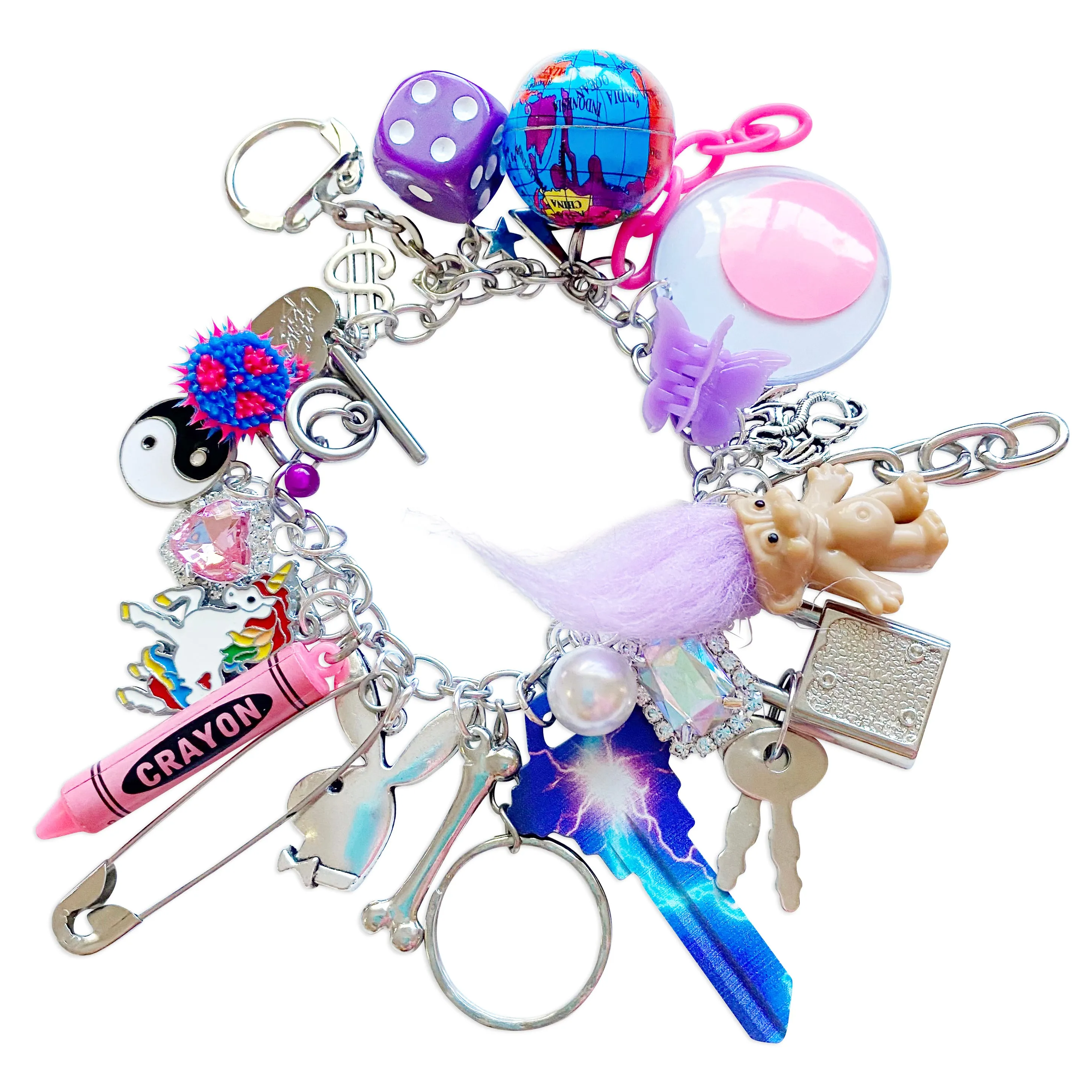 Electric Shock Charm Bracelet