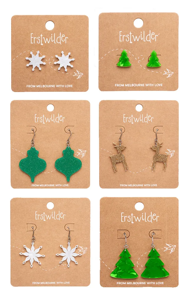 Erstwilder May Gibbs Christmas Essential Earrings