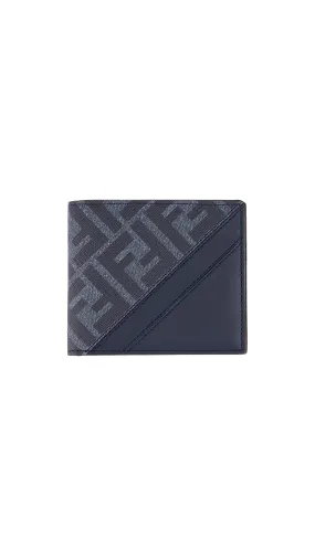 Fendi Diagonal Wallet - Blue