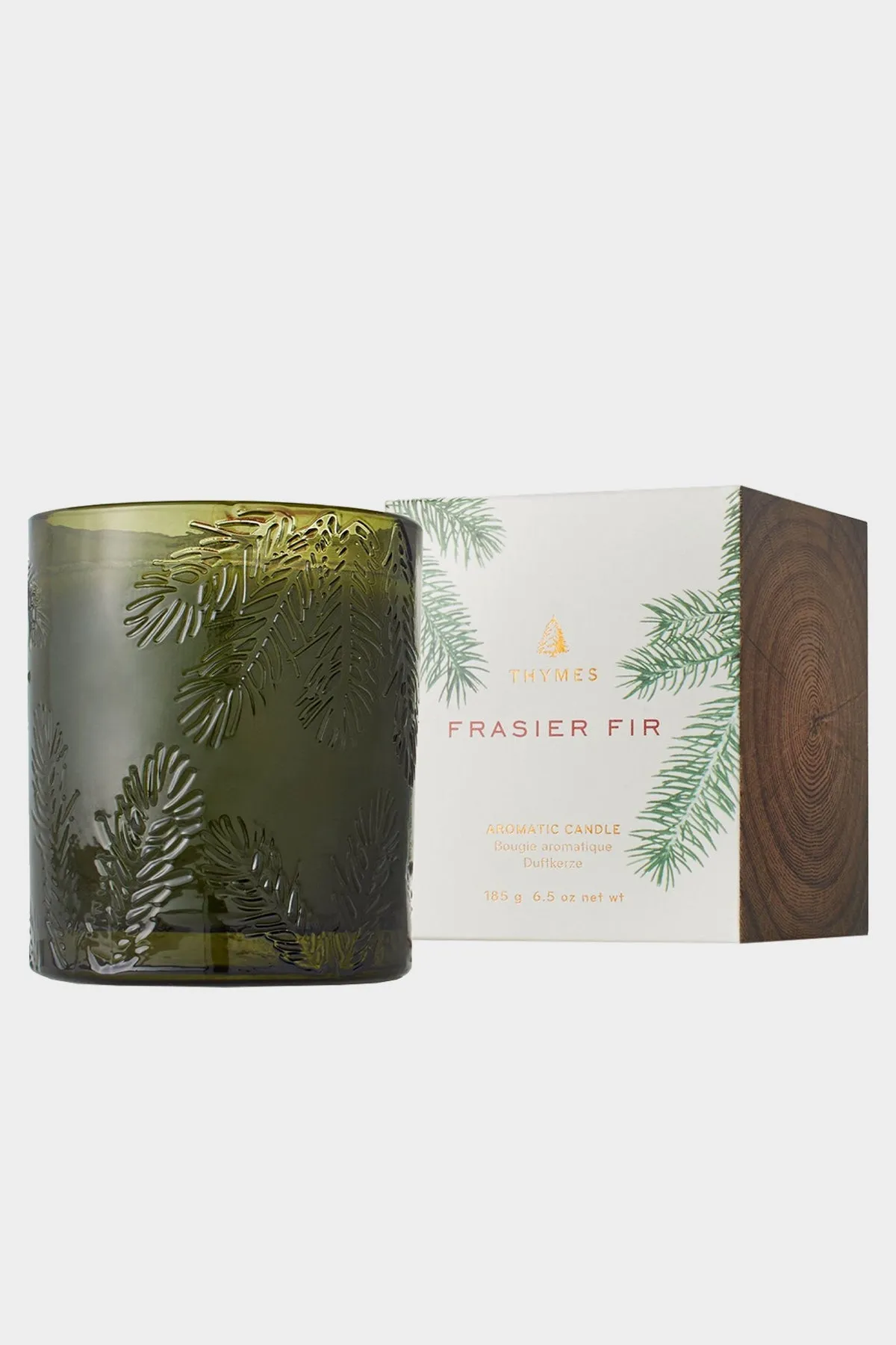 Frasier Fir Green Glass Candle