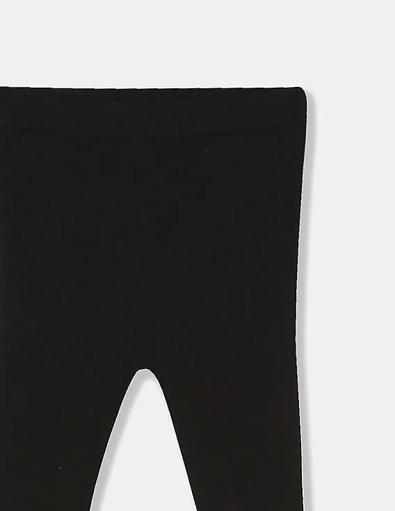 GAP Baby Black Sweater Leggings