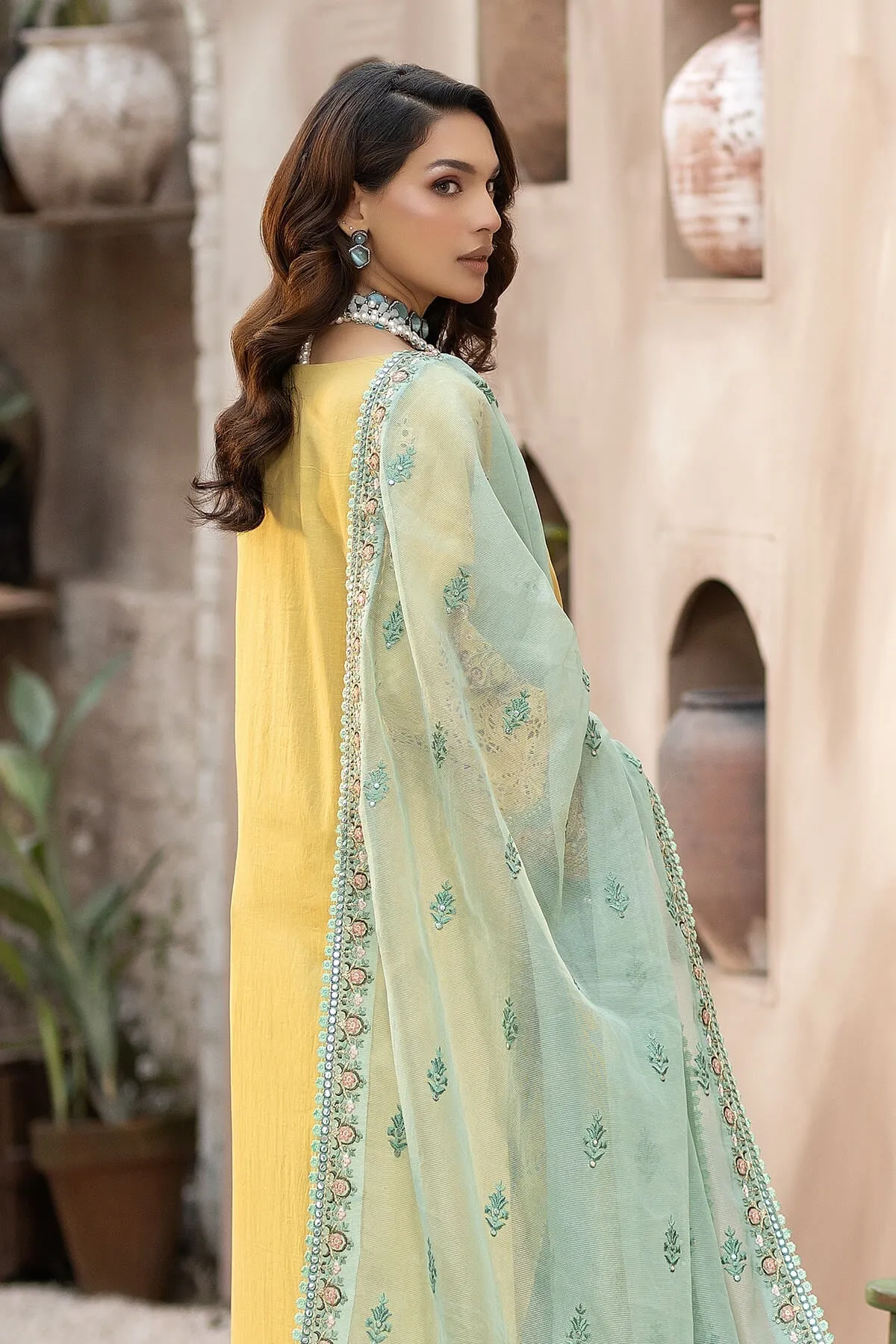 Gulposh by Serene Premium Embroidered Lawn Unstitched 3Pc Suit S.L 44 Zaira