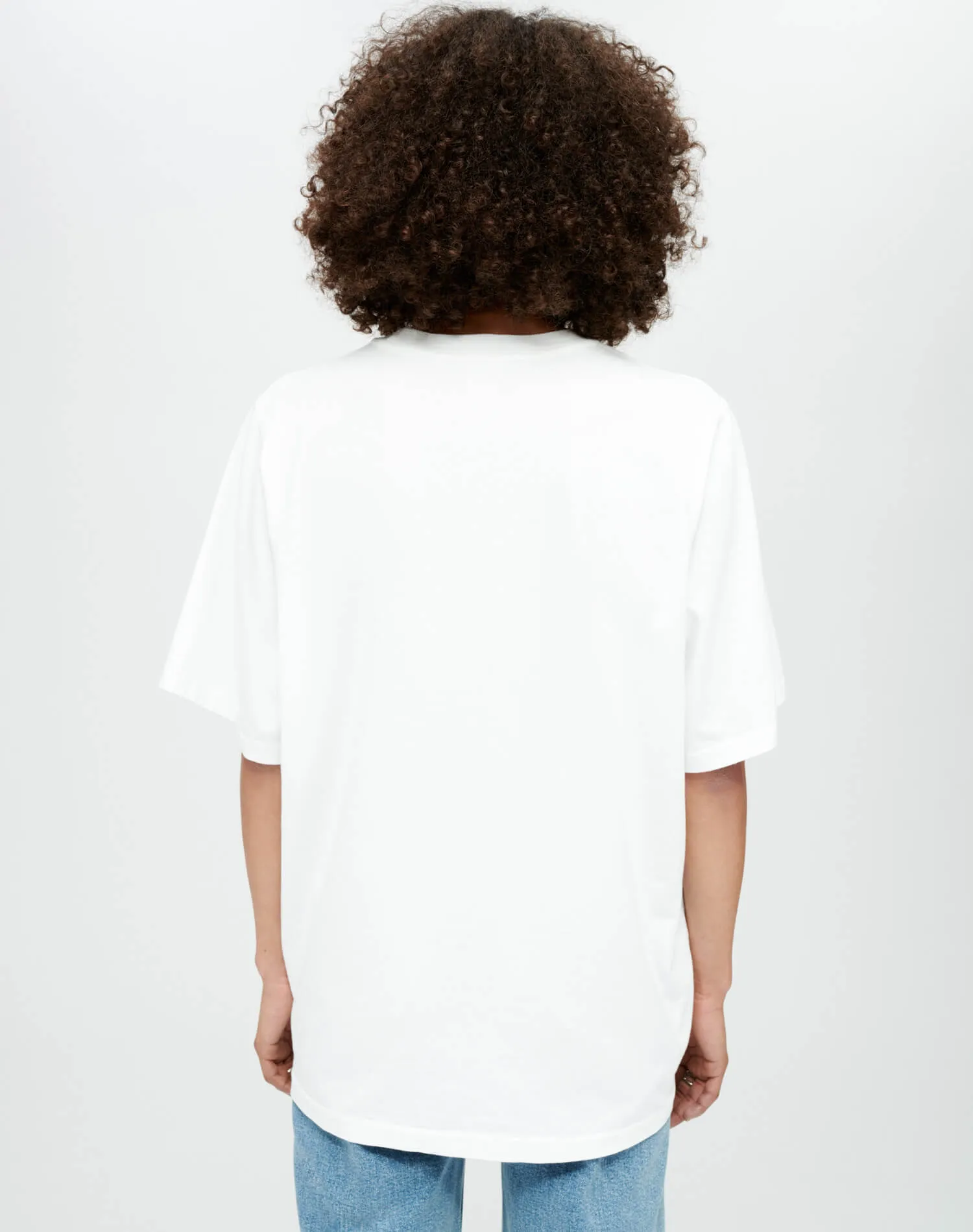 Hanes Oversized Tee - Optic White