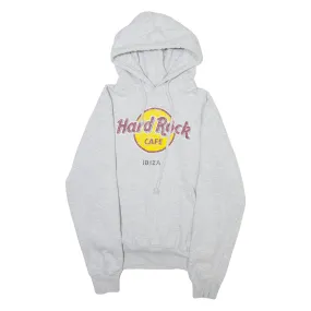 HARD ROCK CAFE Mens Grey Hoodie S