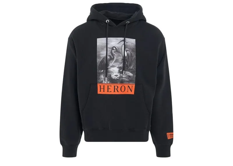 Heron Preston NF Heron BW Hoodie Black/Black