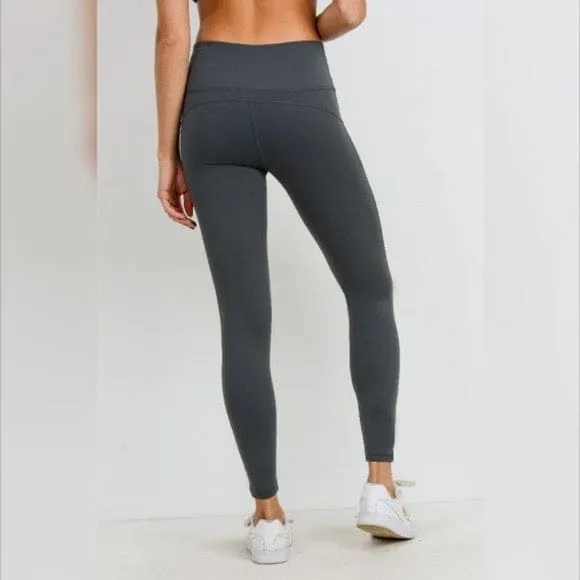 Highwaist Infinity Zig-Zag Mesh Full Leggings