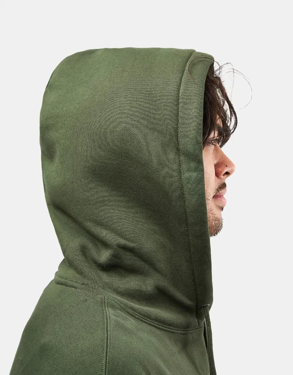 HUF Blur Pullover Hoodie - Hunter Green