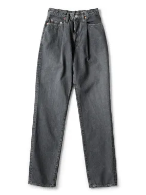 Kapital 14oz black denim 5P CONEY momonro pants women