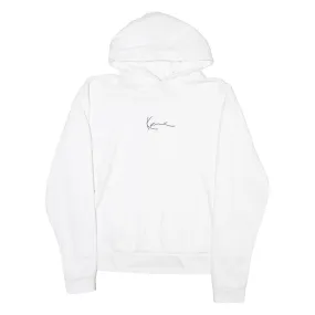 KARL KANI Mens White Hoodie S