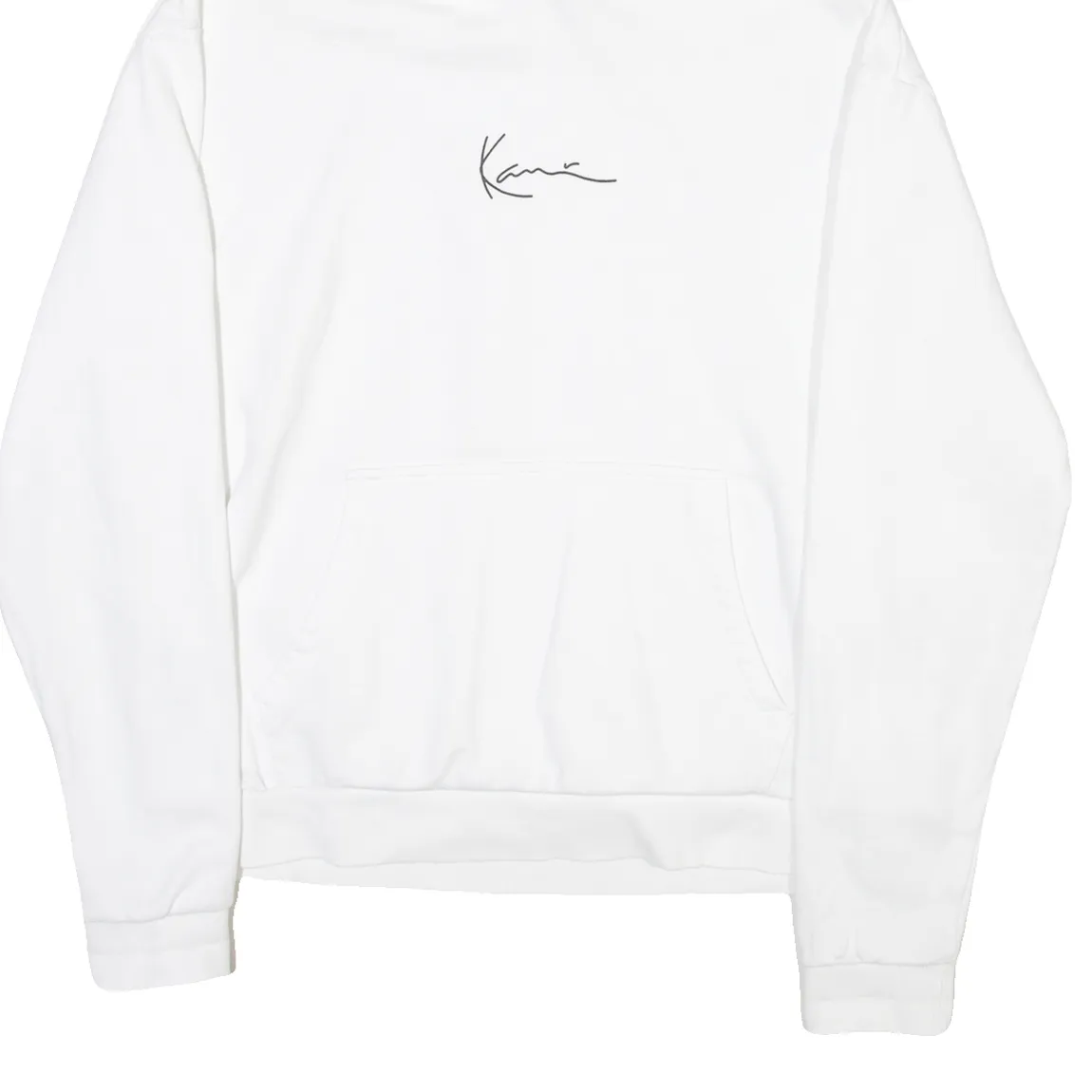 KARL KANI Mens White Hoodie S