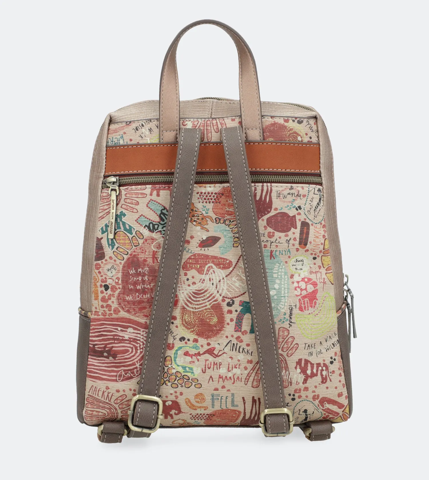 Kenya Backpack with a zip